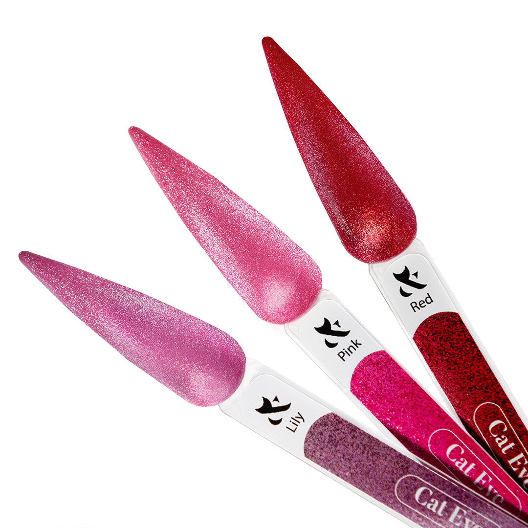 Гель-лак F.O.X Cat Eye Red, 7 ml