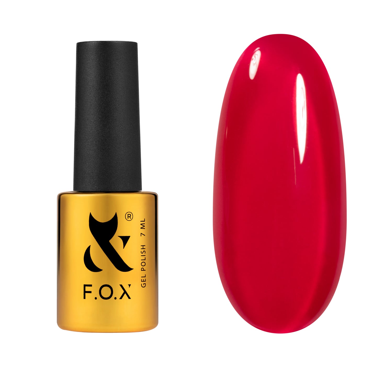 Гель-лак F.O.X Lollipop 002 Strawberry, 7 ml