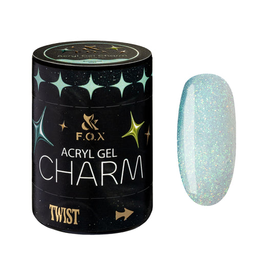 F.O.X Acryl gel Charm 007, Emerald, 20 ml