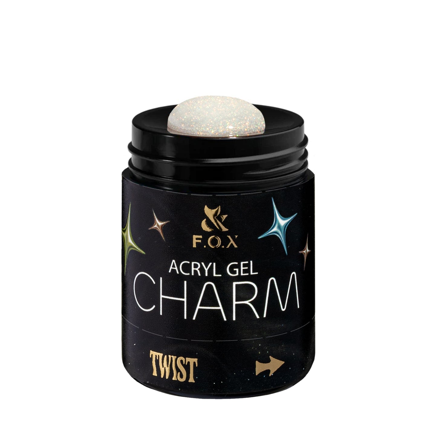 F.O.X Acryl gel Charm 008, Champagne, 20 ml