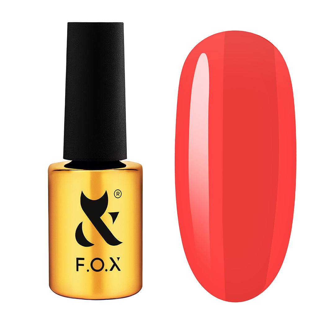 Рідкий акригель F.O.X Acryl gel Bottle 016 Неон, 14 ml