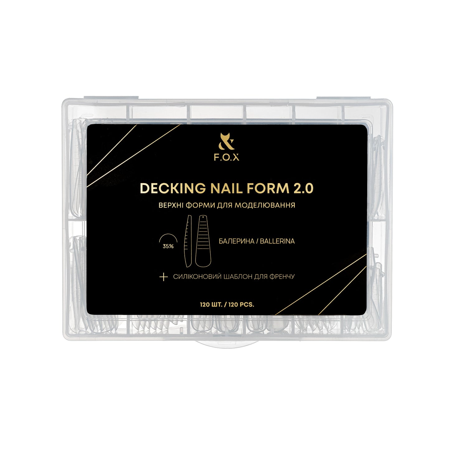 F.O.X Decking Nail form 2.0 Балерина (120 шт.)