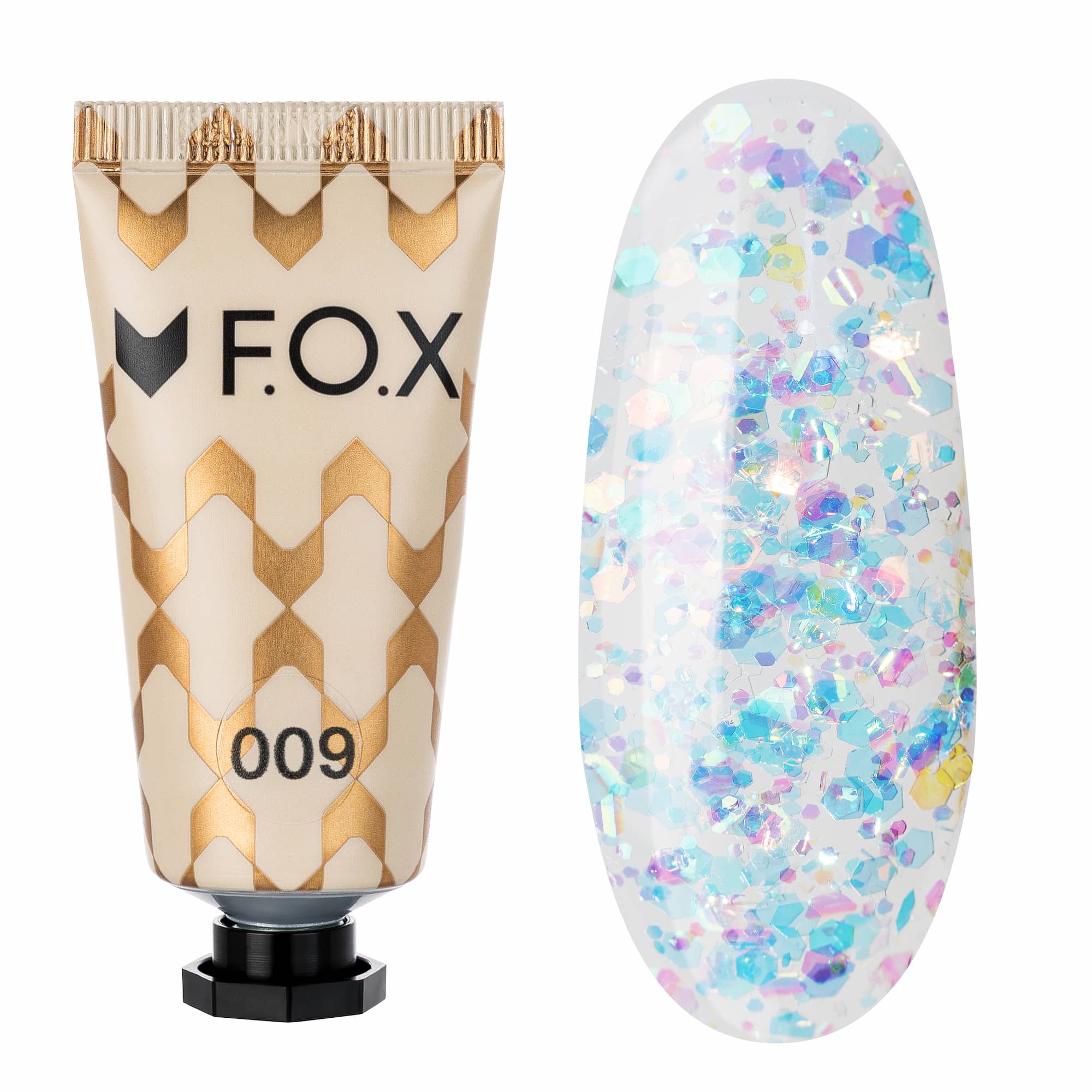 Полігель F.O.X Poly gel Nano 009, (тюб) 15 ml – F.O.X Shop