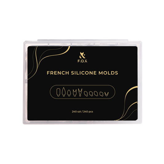 F.O.X French Silicone molds Силіконові молди для викладного френчу (240 шт)