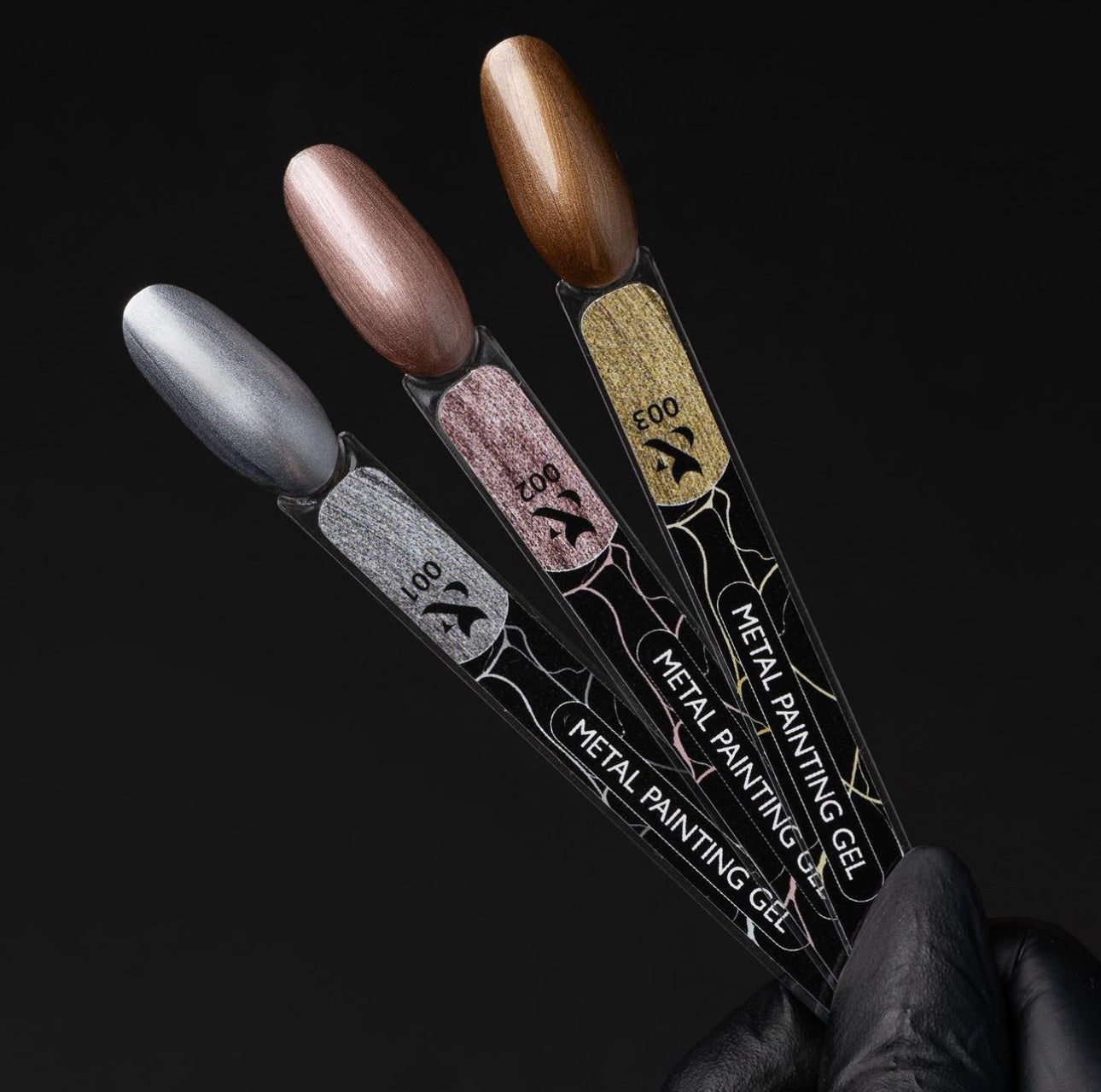 F.O.X Metal painting gel 001, 5 ml