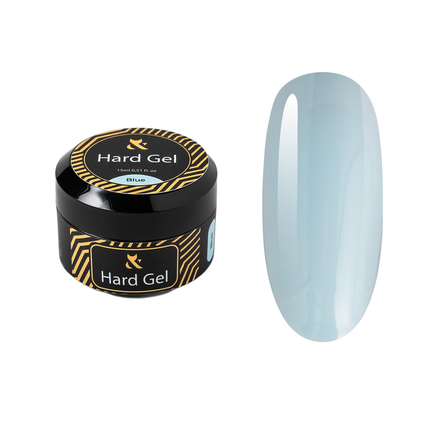 F.O.X Hard gel Cover Blue , 15 ml