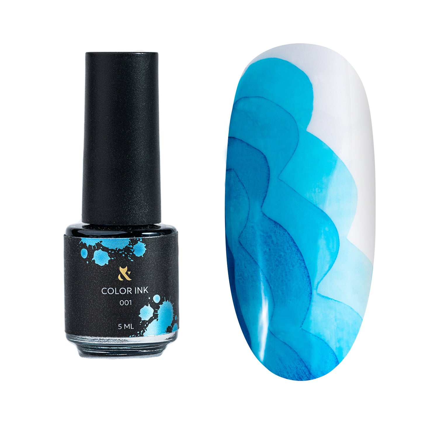 Чорнило F.O.X Color Ink 001 Blue, 5 ml