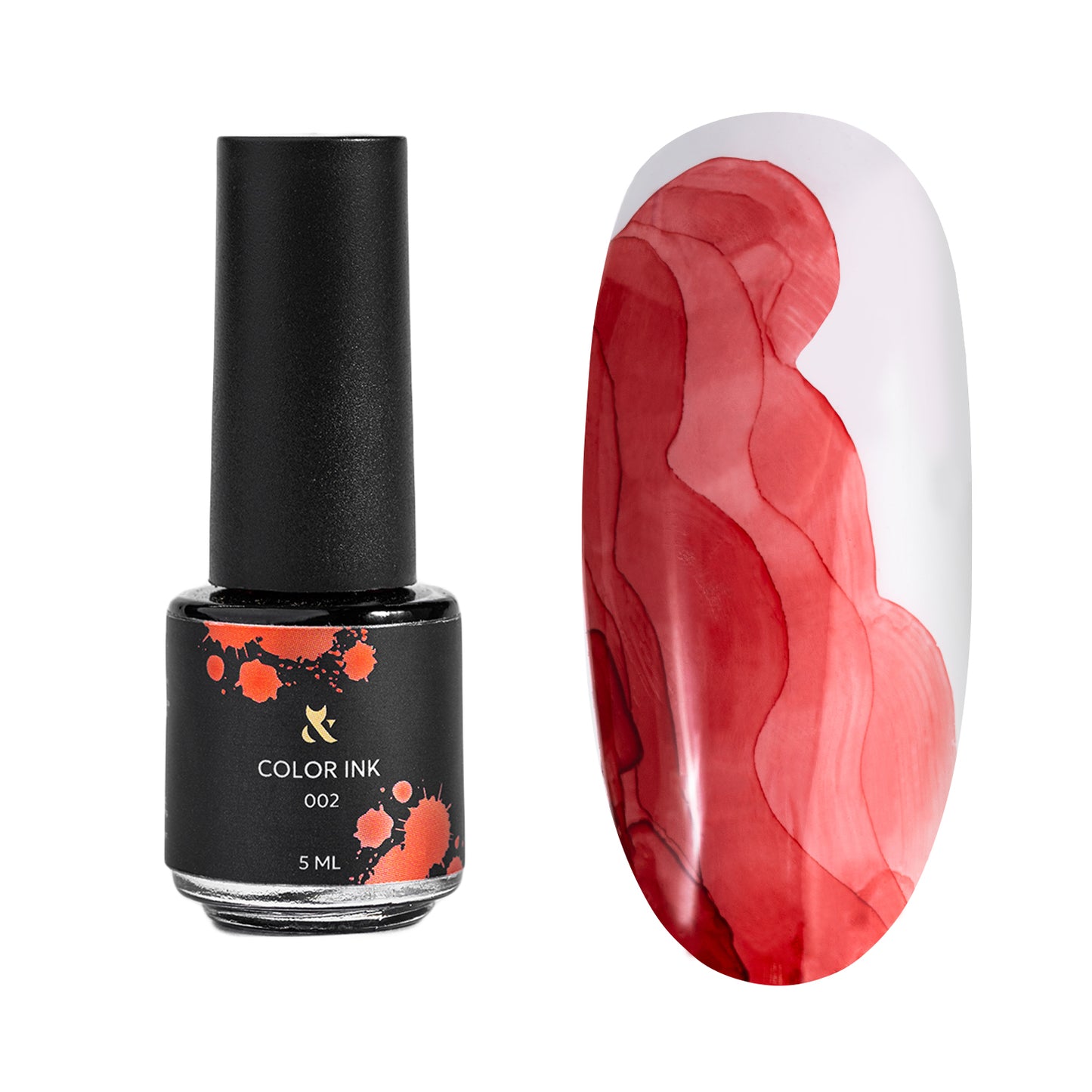 Чорнило F.O.X Color Ink 002 Red, 5 ml