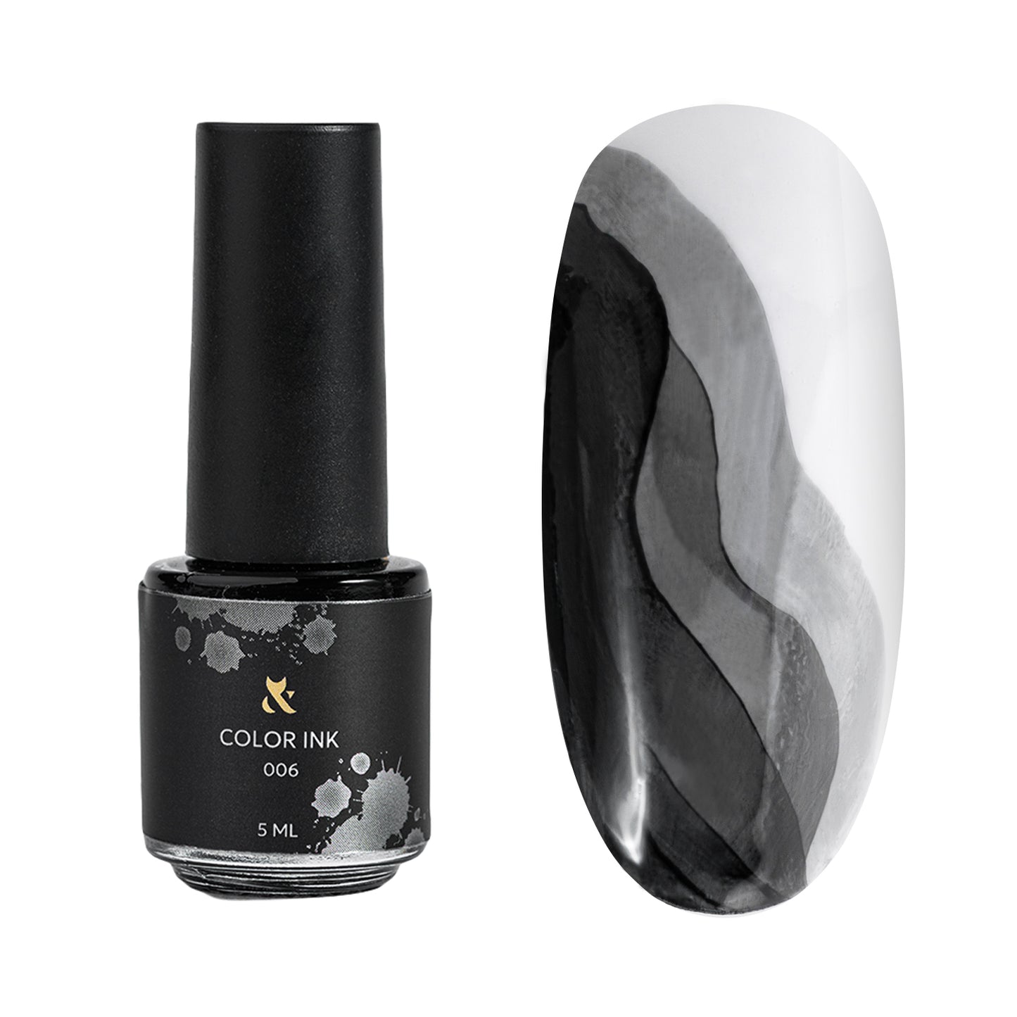 Чорнило F.O.X Color Ink 006 Black, 5 ml