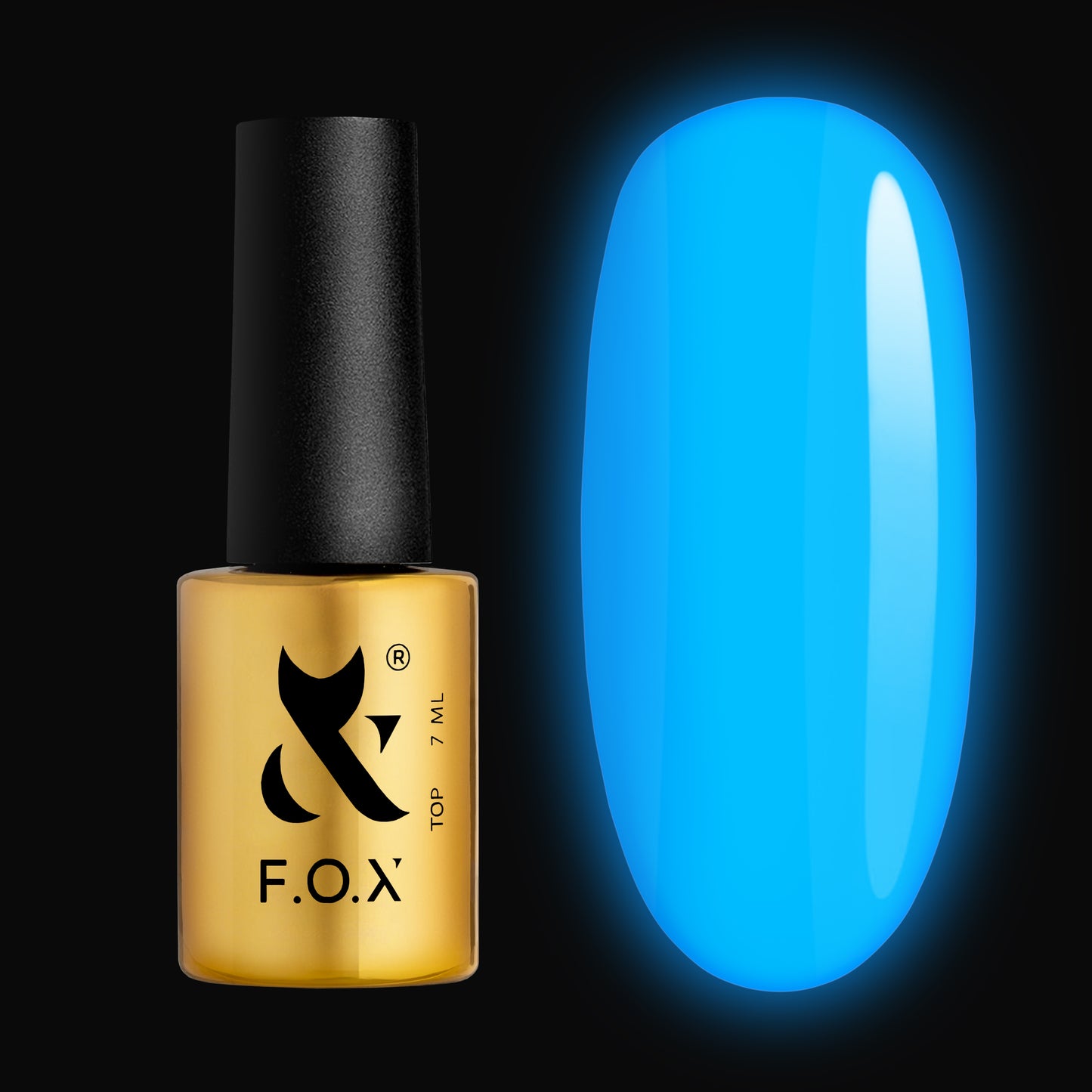 F.O.X Luminous Top Blue, 7 ml