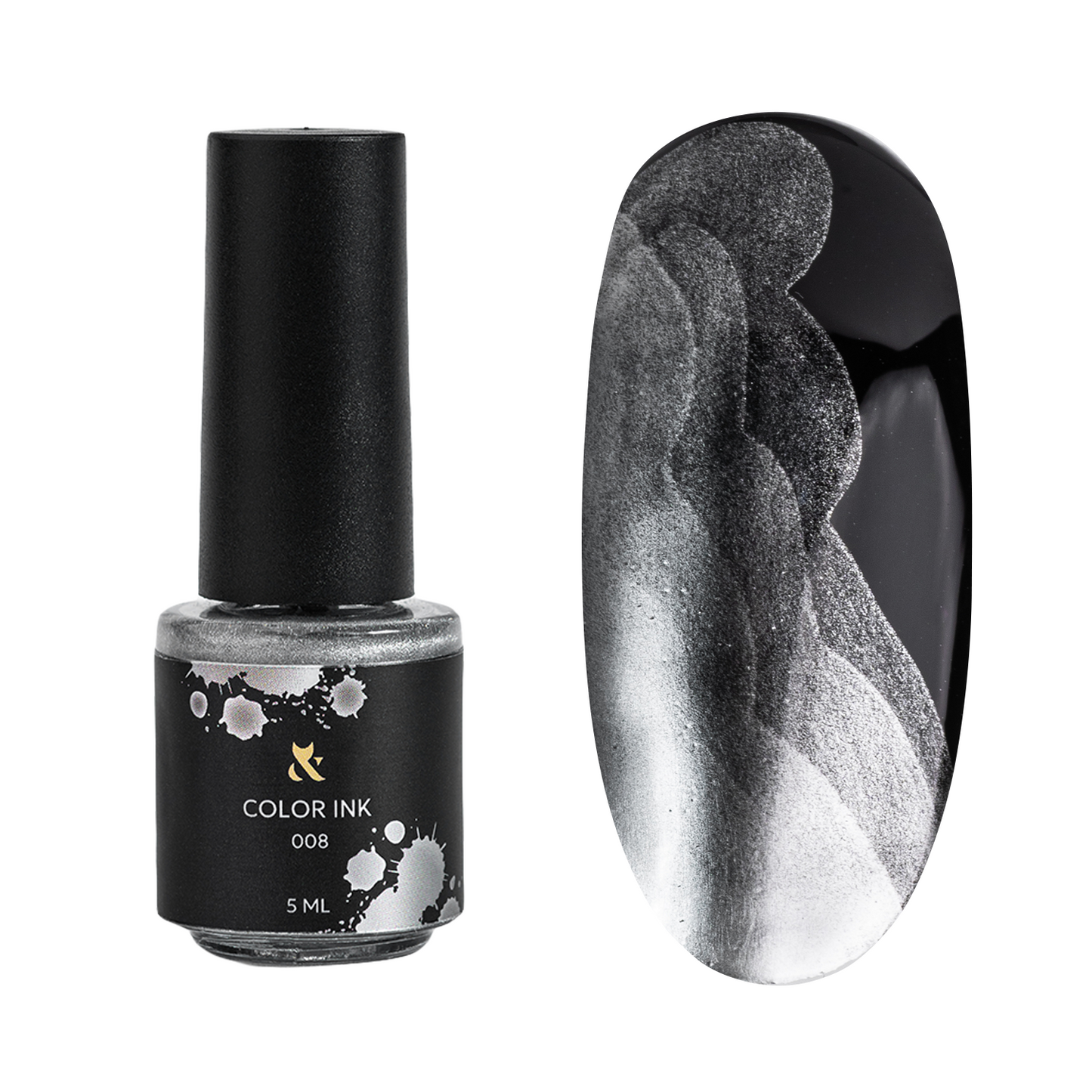 Чорнило F.O.X Color Ink 008 Silver, 5 ml