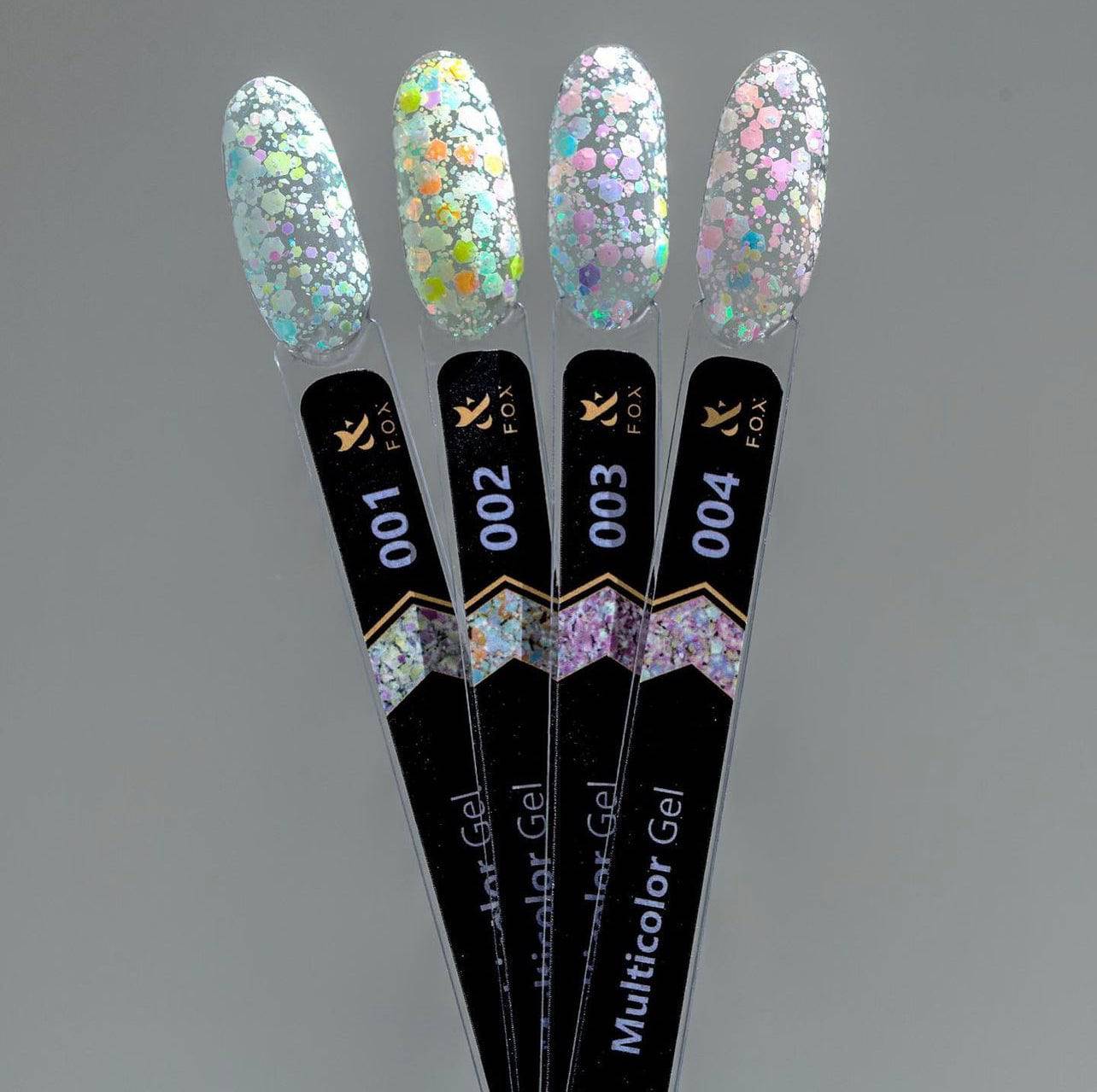F.O.X Multicolor Gel колекція із 4 шт