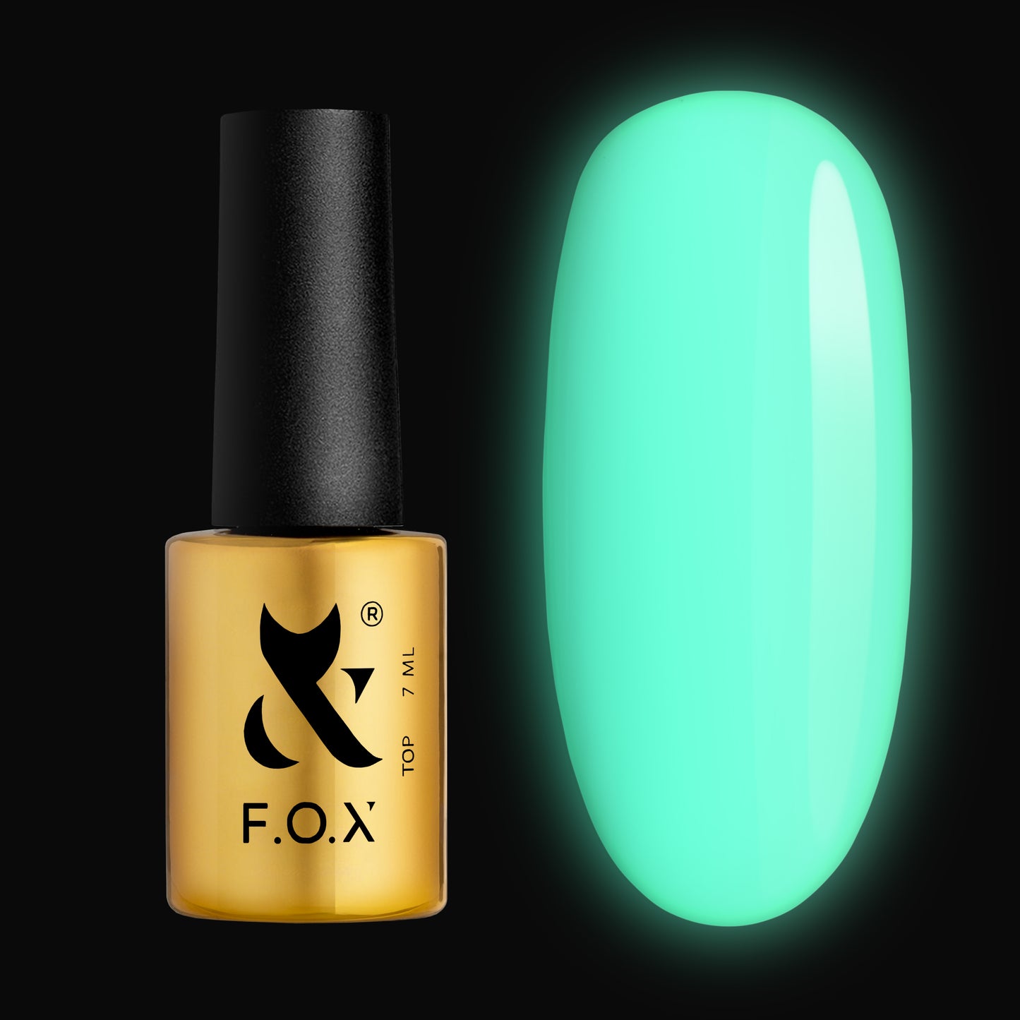 F.O.X Luminous Top Green, 7 ml