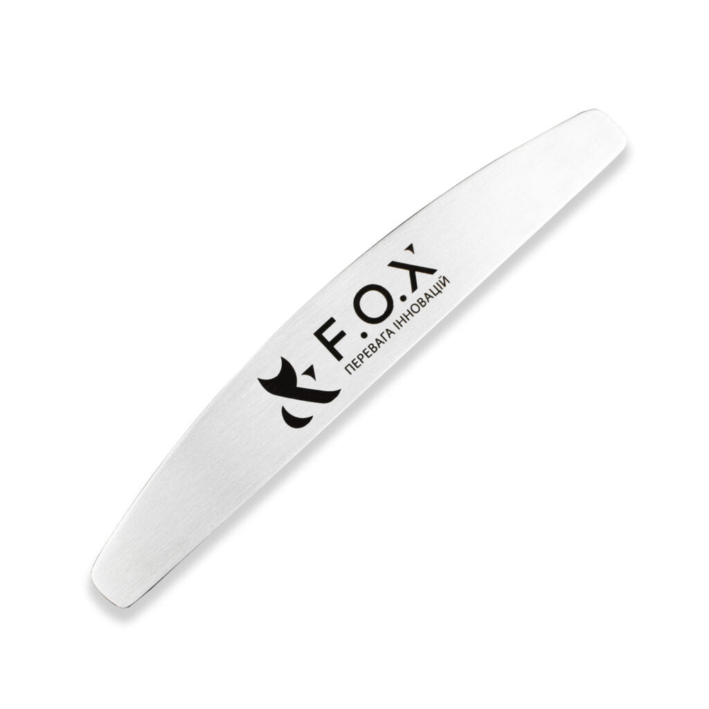 Основа для пилки пів-місяць F.O.X Nail file metall (металева)