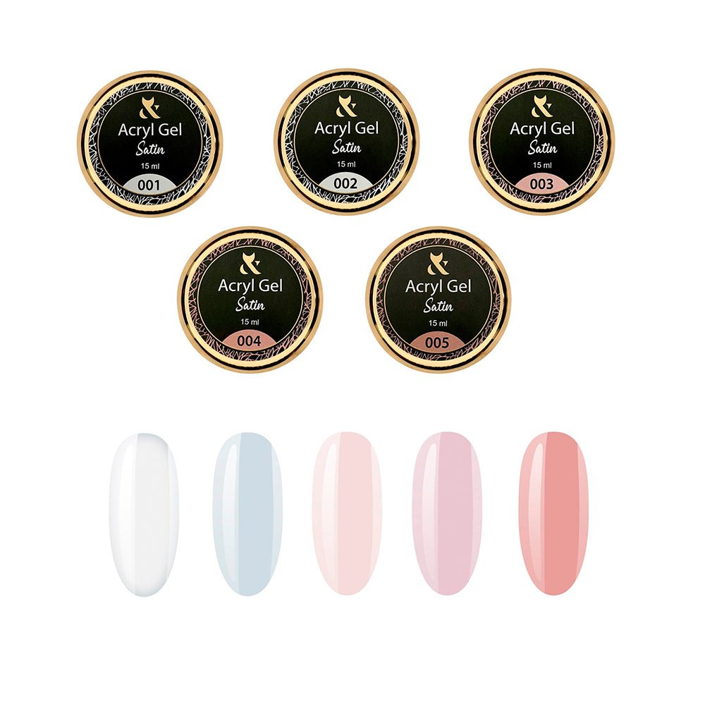 Acryl Gel Satin Set of 5 - F.O.X