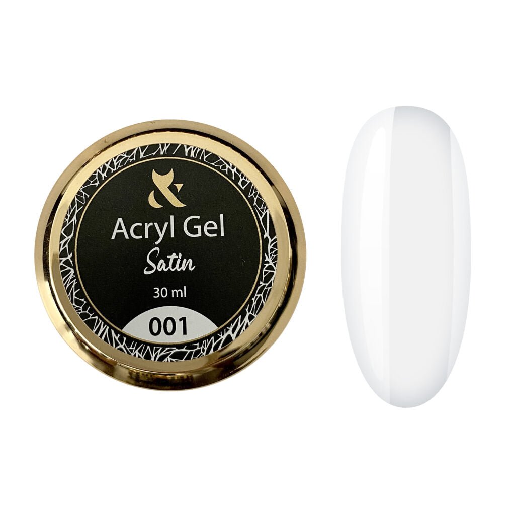 F.O.X Acryl Gel Satin 001 (Clear) - F.O.X