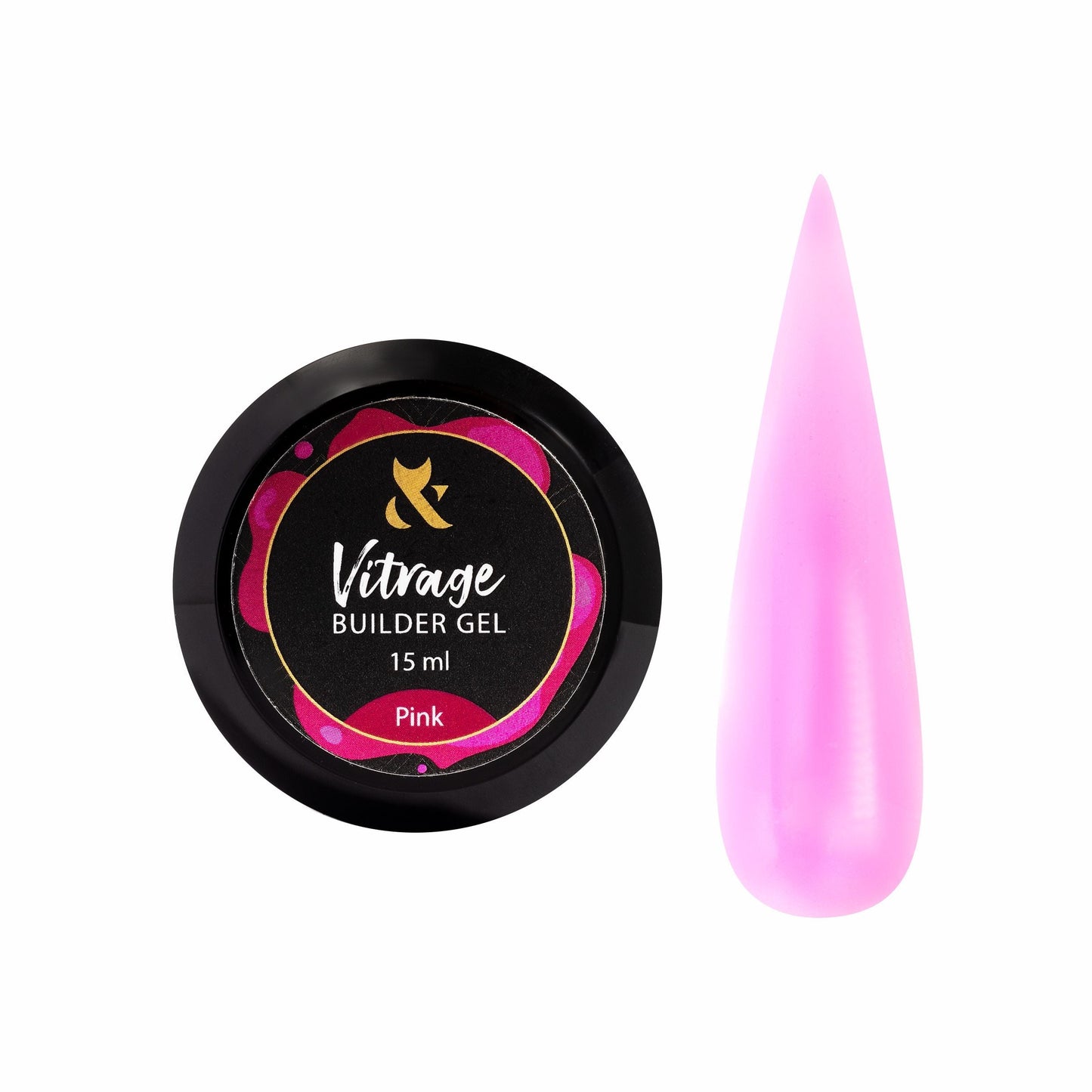 F.O.X Vitrage Gel Pink - F.O.X