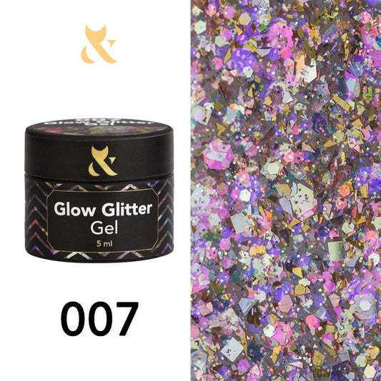 Glow Glitter Gel 007 - F.O.X