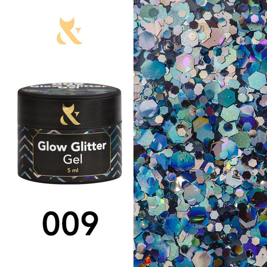 Glow Glitter Gel 009 - F.O.X