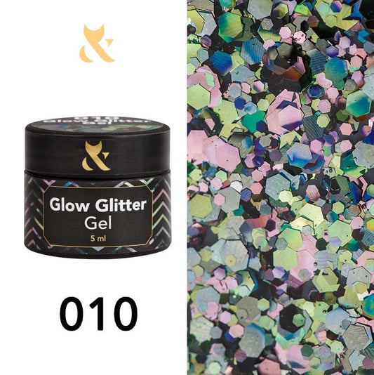Glow Glitter Gel 010 - F.O.X