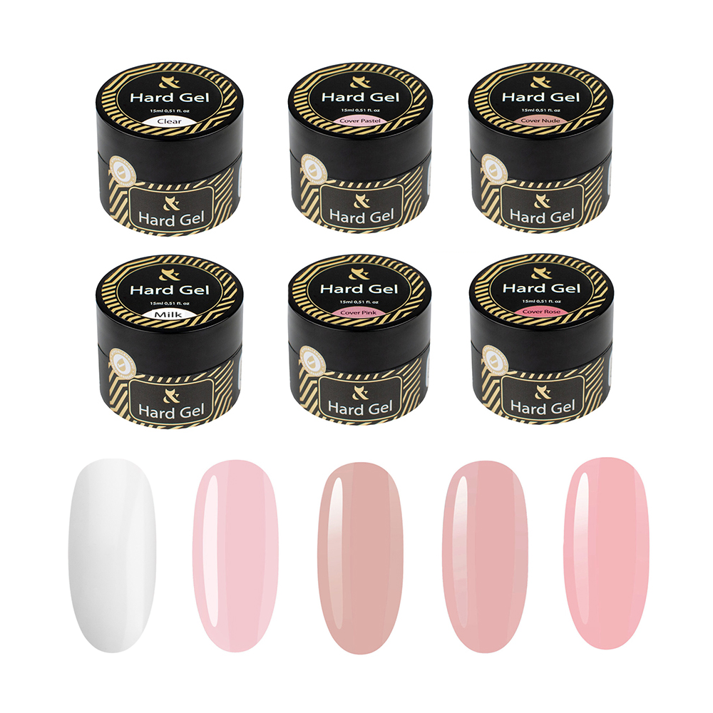 F.O.X Hard Gel колекція із 6 шт