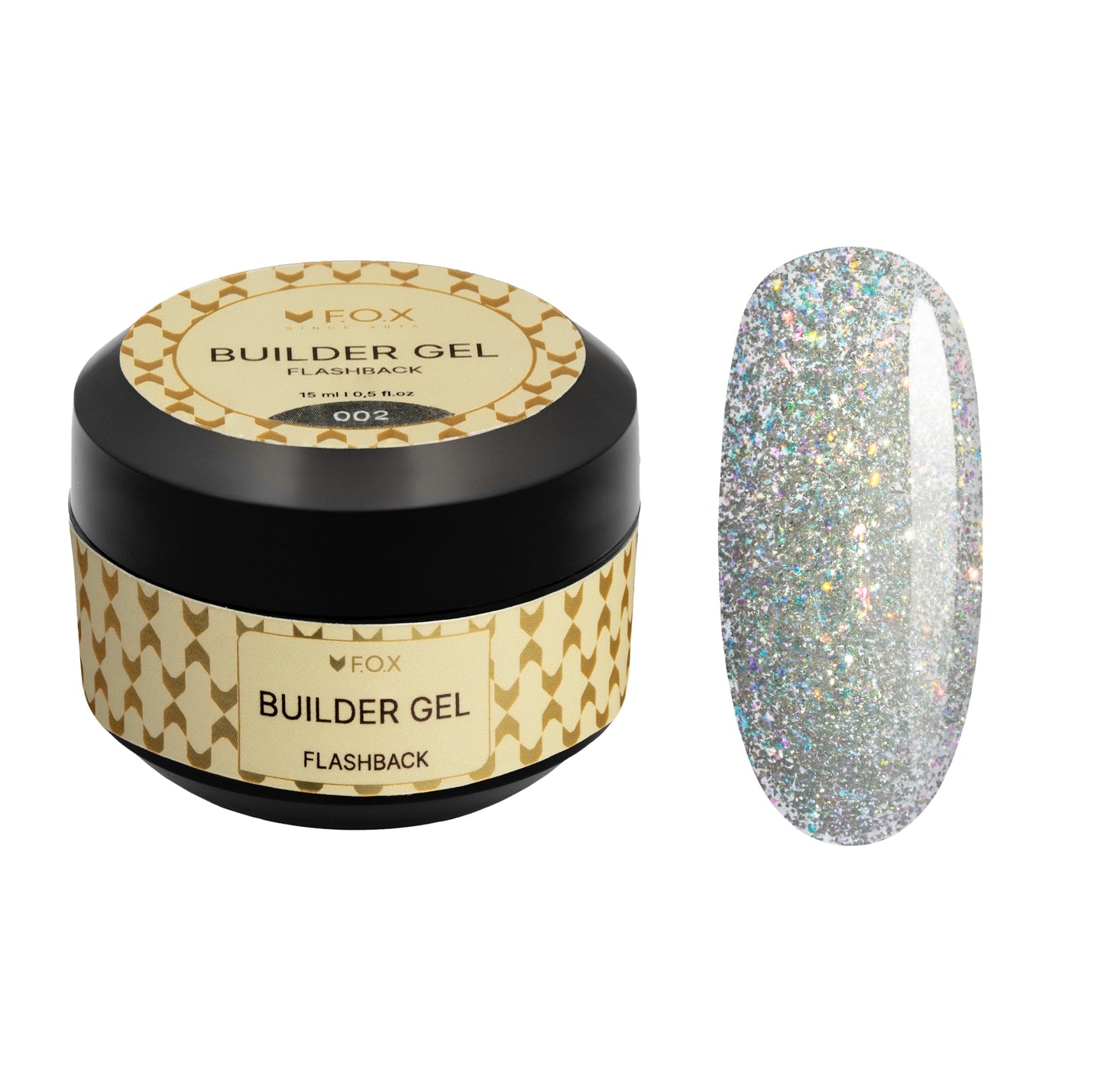 F.O.X Builder gel  Flashback 002, 15 ml