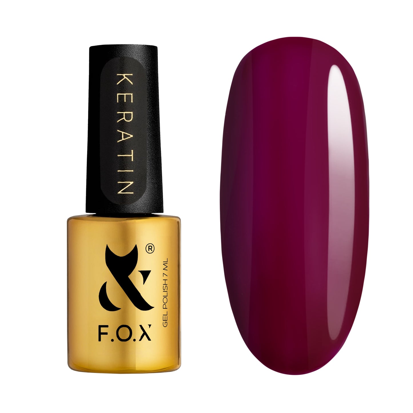 Гель-лак F.O.X KERATIN gel-polish Fashion Capsule 003, 7 ml