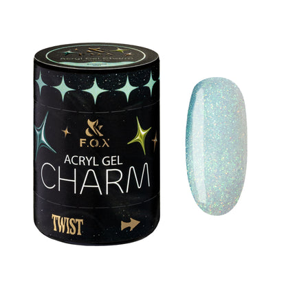 F.O.X Acryl gel Charm 007, Emerald, 20 ml