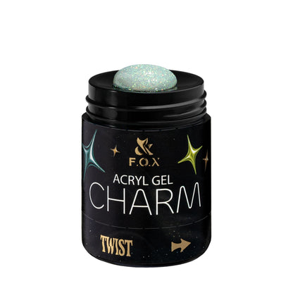 F.O.X Acryl gel Charm 007, Emerald, 20 ml