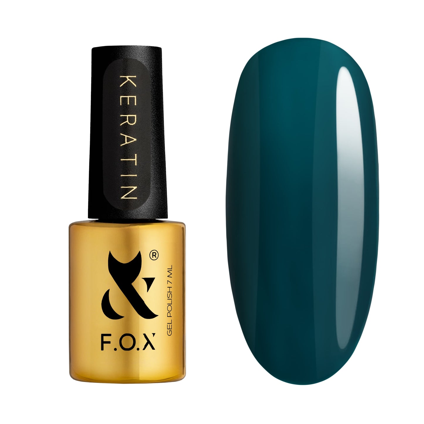 Гель-лак F.O.X KERATIN gel-polish Fashion Capsule 008, 7 ml