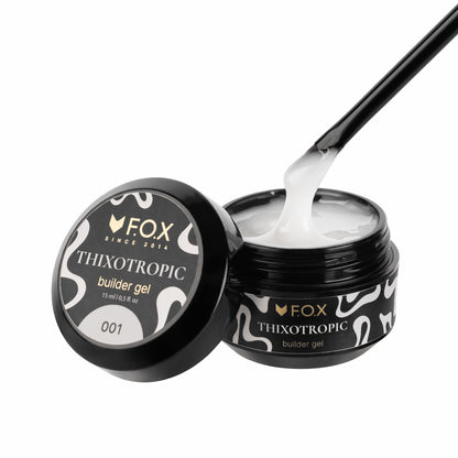 Білдер гель F.O.X Thixotropic 001, 15 ml (білий)