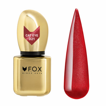 Гель-лак F.O.X Cat Eye 021, 9 ml