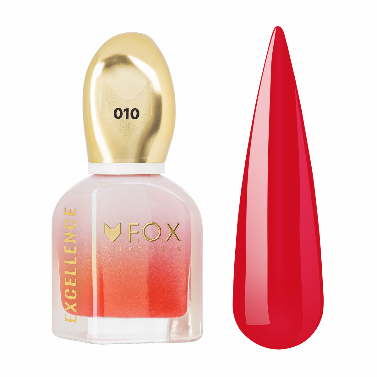 Лак F.O.X Nail polish 010, 12 ml