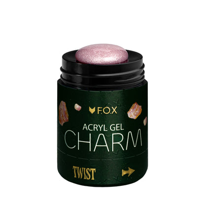 F.O.X Acryl gel Charm 011, Aventurine, 20 ml