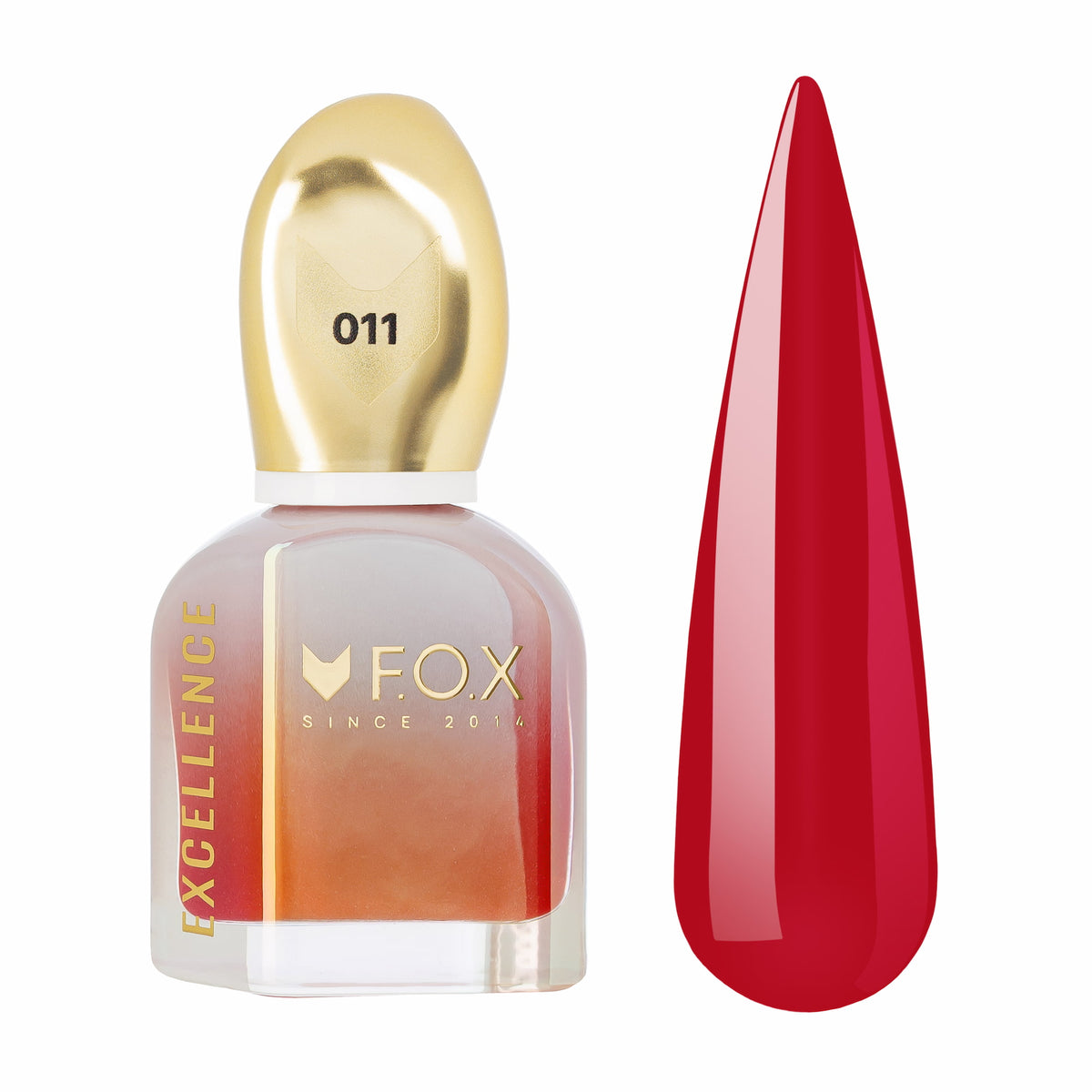 Лак F.O.X Nail polish 011, 12 ml