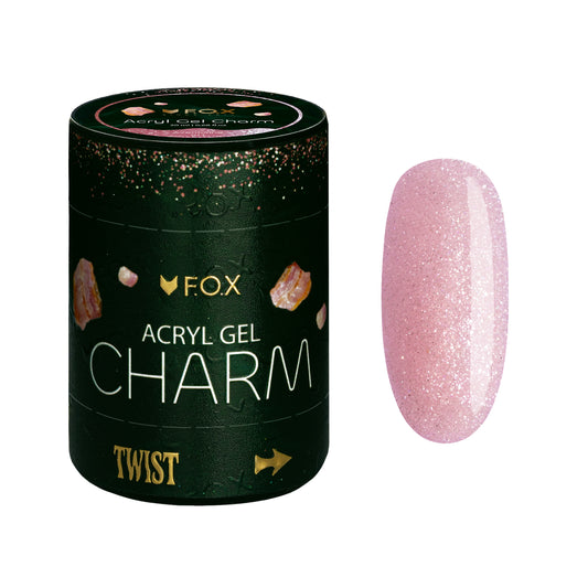 F.O.X Acryl gel Charm 011, Aventurine, 20 ml