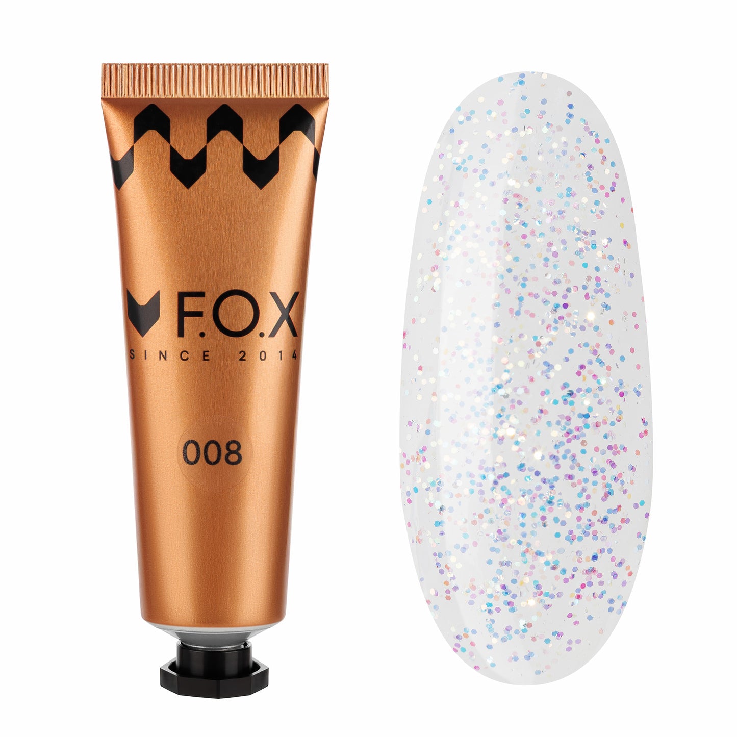 Полігель F.O.X Poly gel Nano 008, (тюб) 15 ml