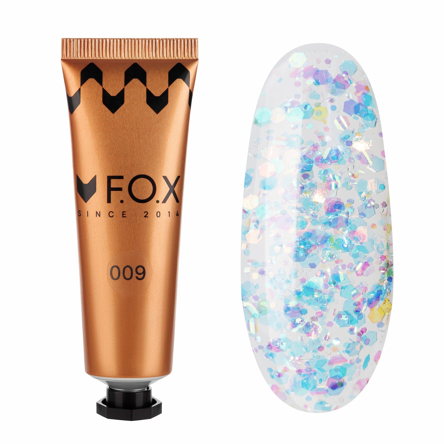Полігель F.O.X Poly gel Nano 009, (тюб) 15 ml