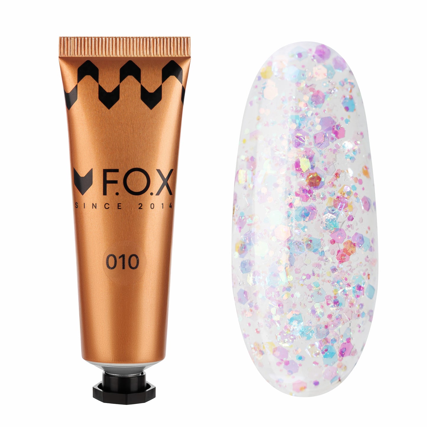 Полігель F.O.X Poly gel Nano 010, (тюб) 15 ml