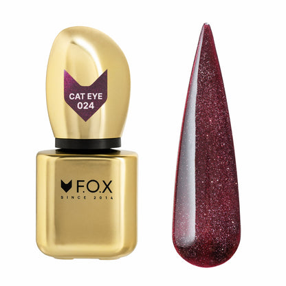 Гель-лак F.O.X Cat Eye 024, 9 ml