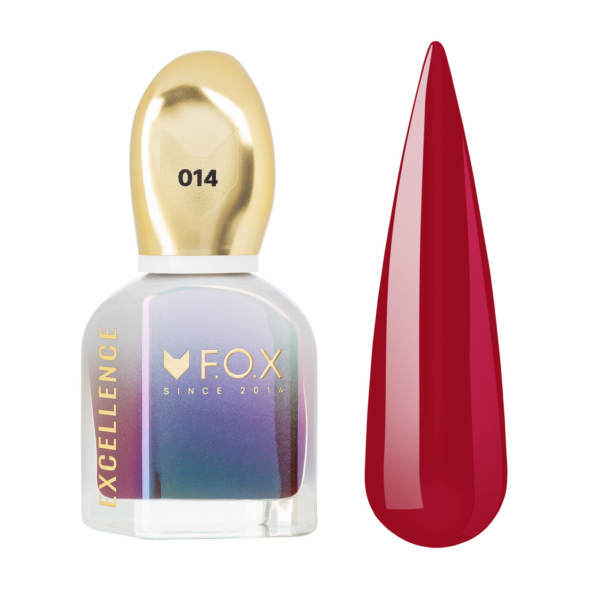 Лак F.O.X Nail polish 014, 12 ml