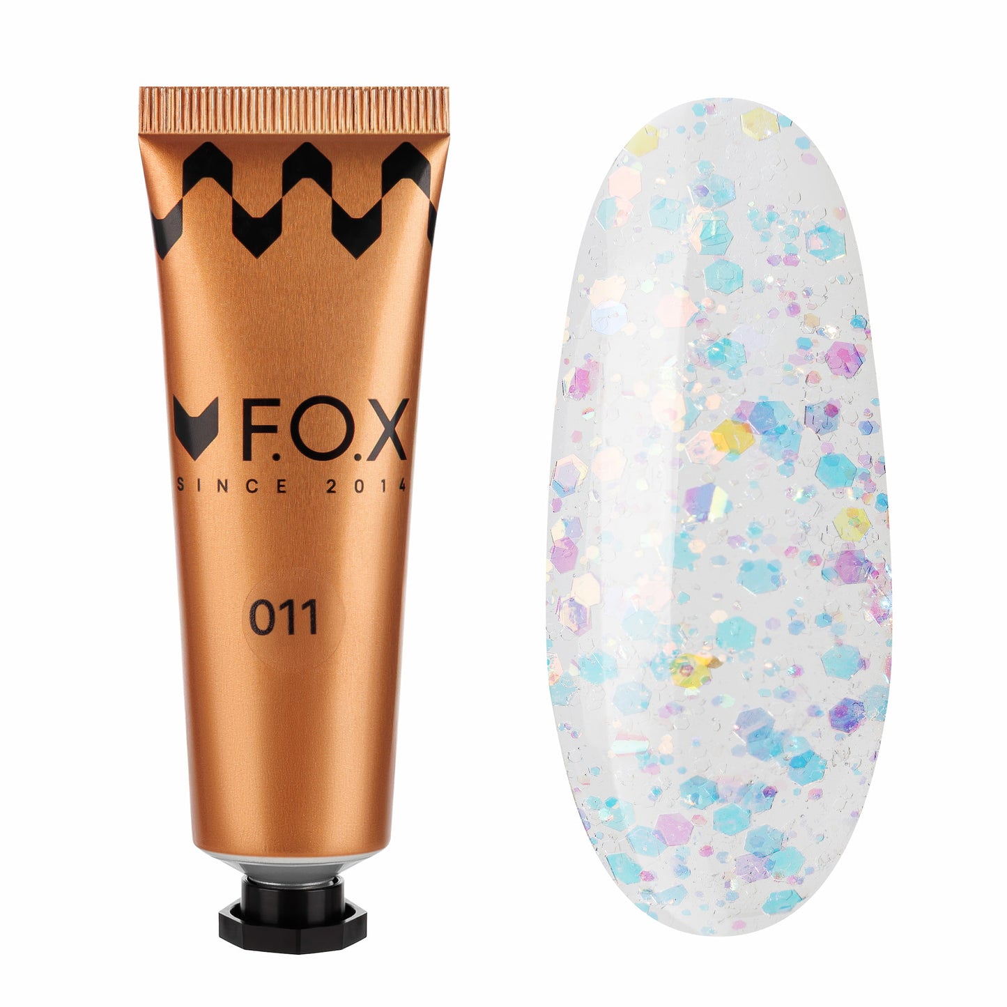 Полігель F.O.X Poly gel Nano 011, (тюб) 15 ml