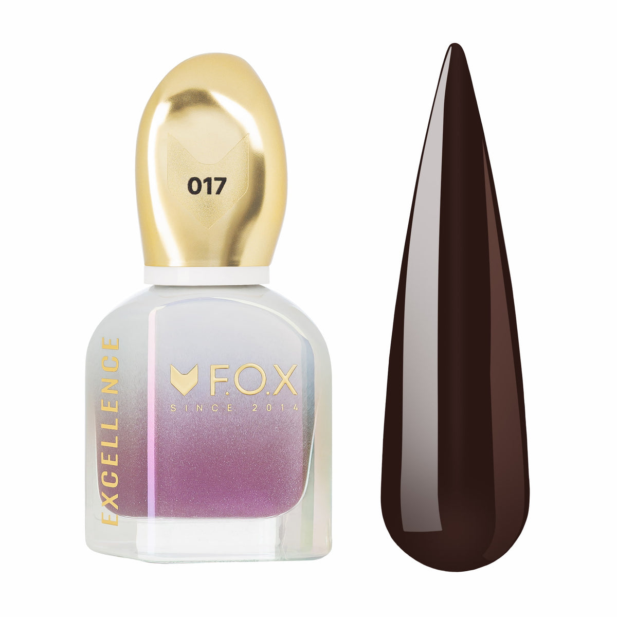 Лак F.O.X Nail polish 017, 12 ml