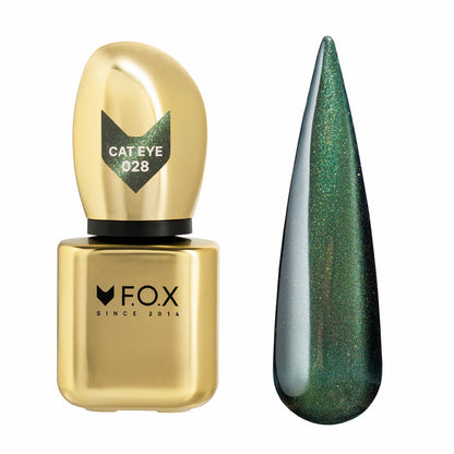 Гель-лак F.O.X Cat Eye 028, 9 ml