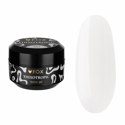 Білдер гель F.O.X Thixotropic 001, 15 ml (білий)