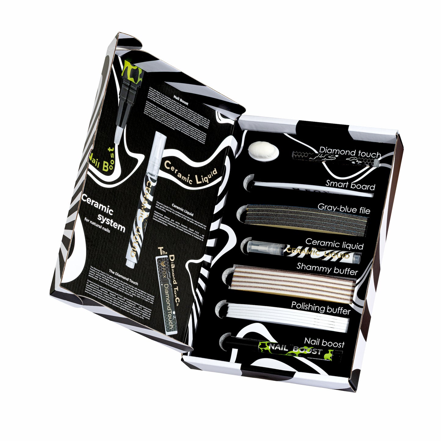 Набір Керамічна система для натуральних нігтів F.O.X Ceramic System for natural nails