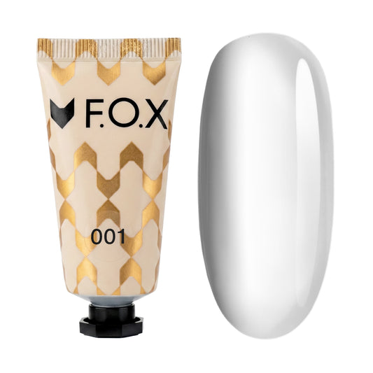 Полігель F.O.X Poly gel Nano 001, (тюб) білий
