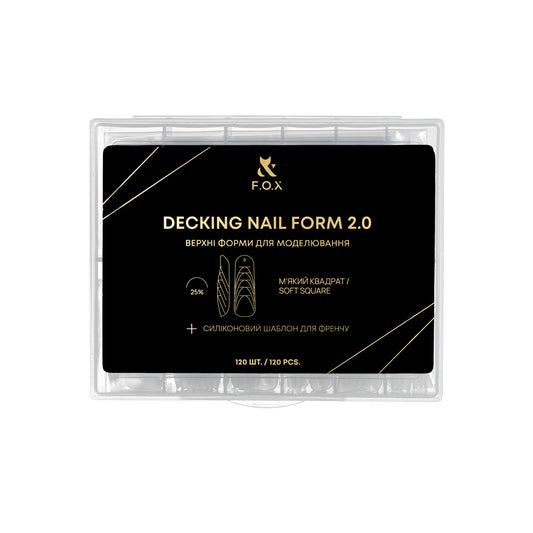 F.O.X Decking Nail form 2.0 М'який квадрат (120 шт.)