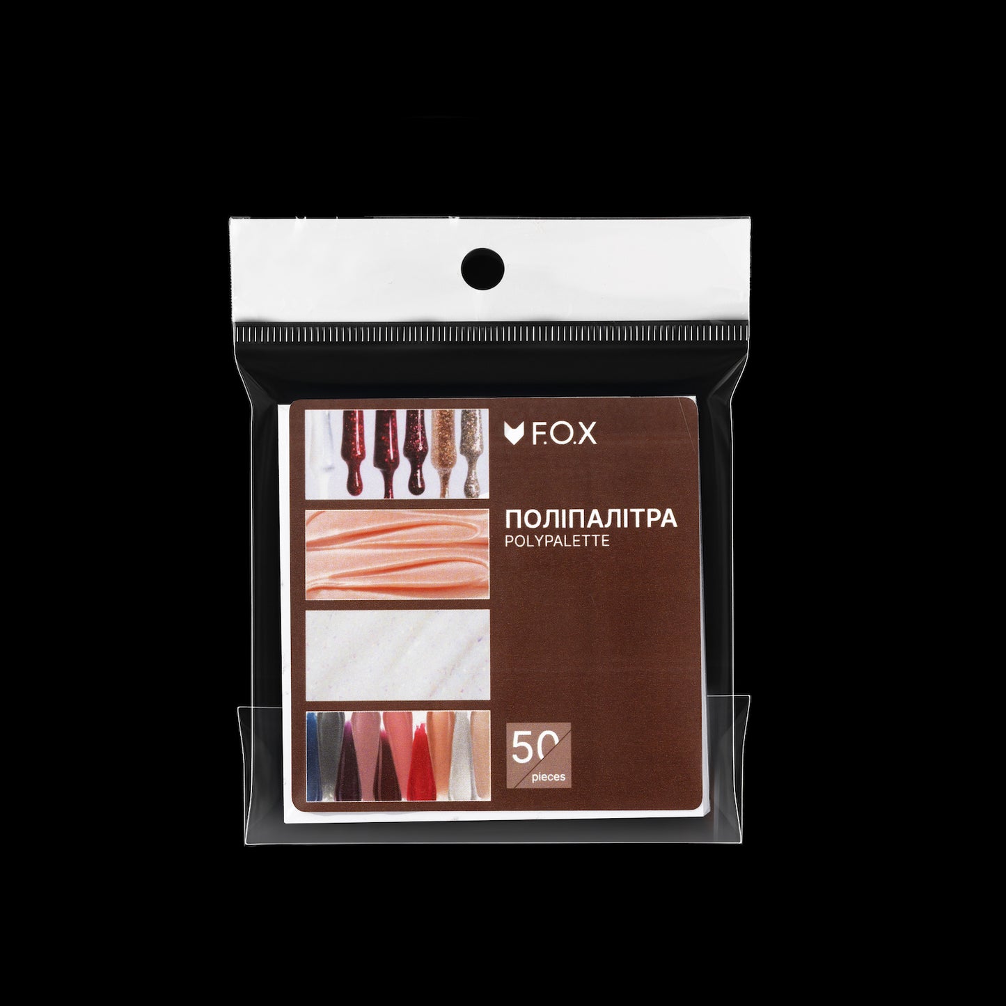 Поліпалітра F.O.X Polypalette 75х75 mm, 50 шт