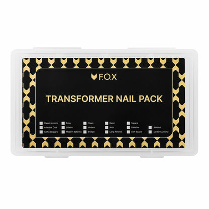 Набір Творчих форм F.O.X Artist Transformer pack (едж+клас.стілет+суч.балерина+клас.мигдаль), 112 шт